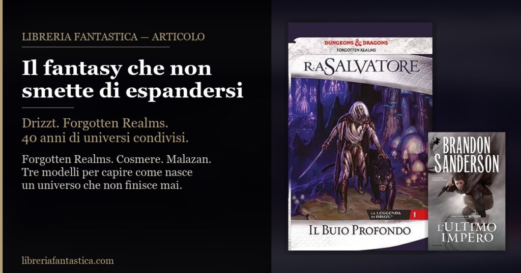 Drizzt Do’Urden e il fantasy che non smette mai di espandersi