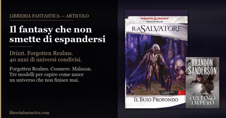 Drizzt Do’Urden e il fantasy che non smette mai di espandersi